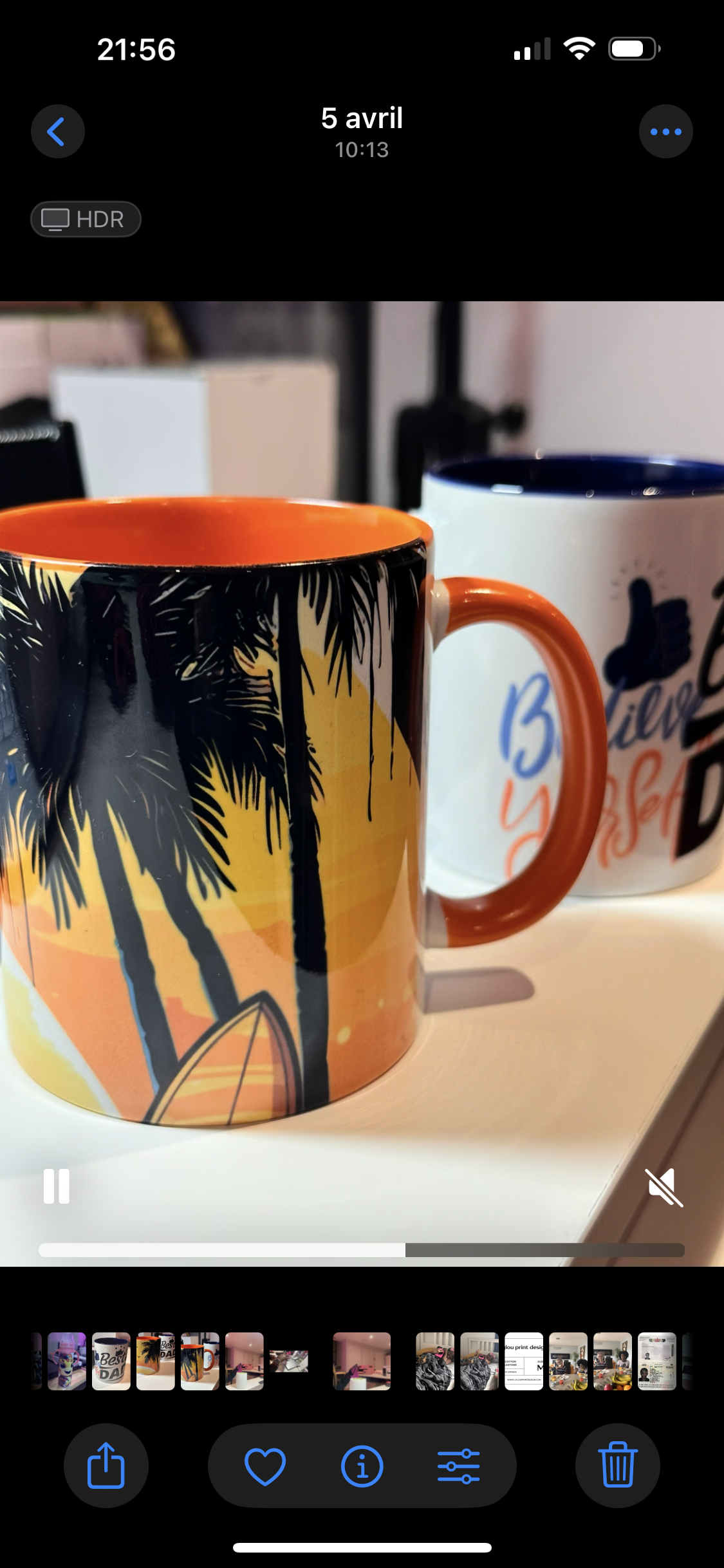 tasses en céramique personalisées
